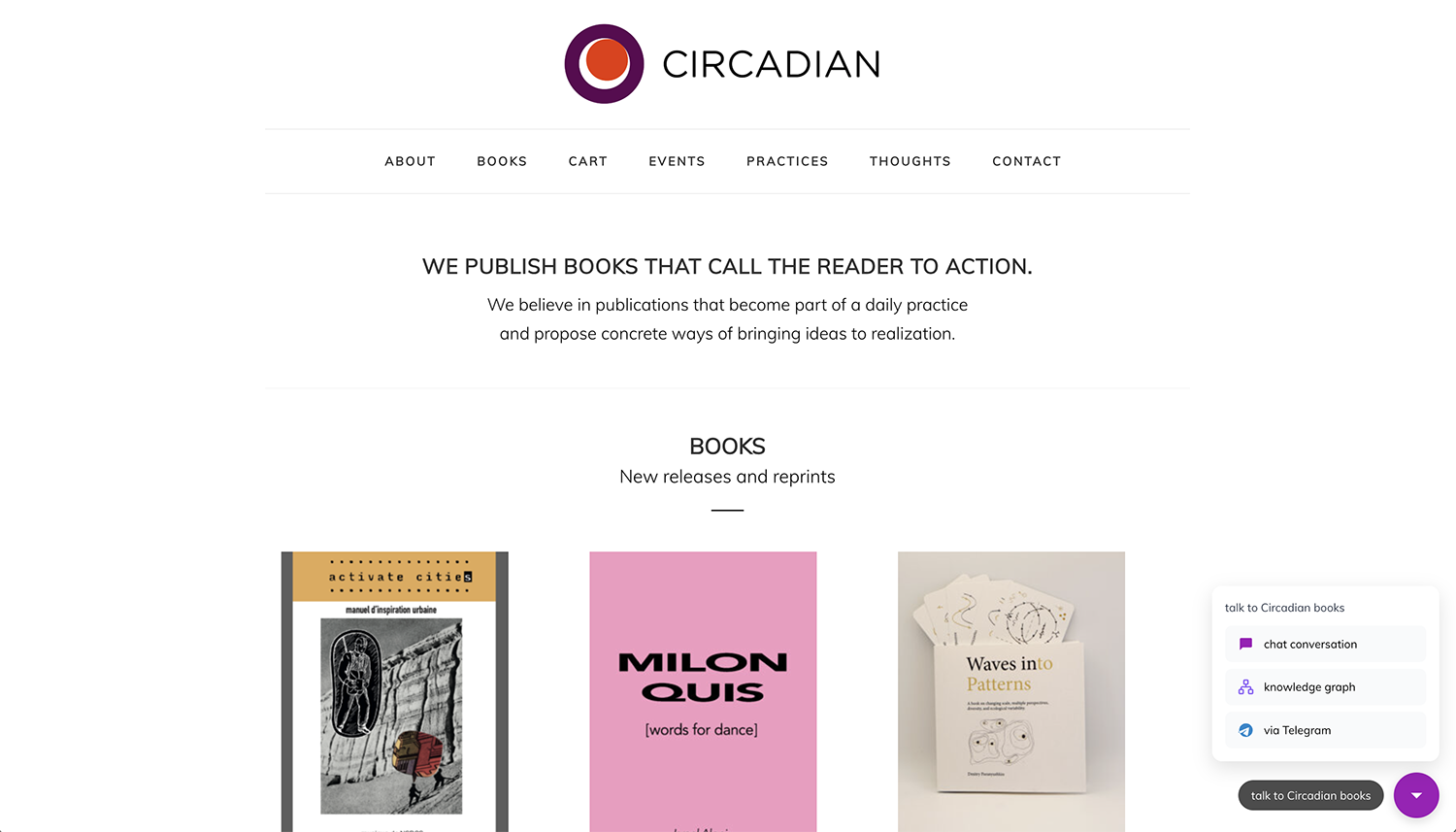 Circadian.Co integration