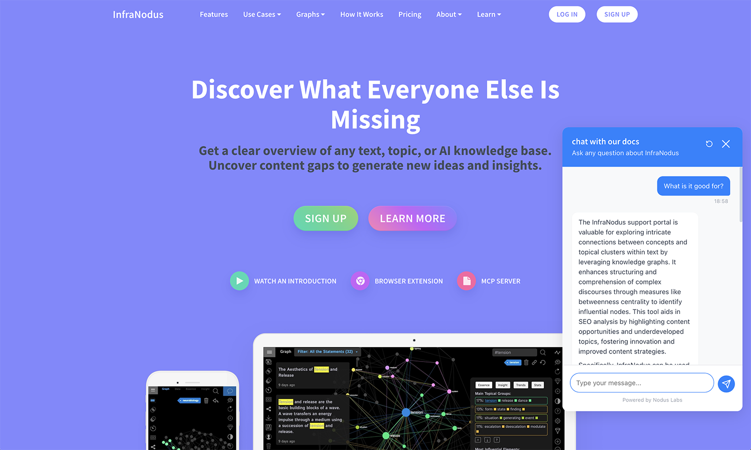 Popup widget example